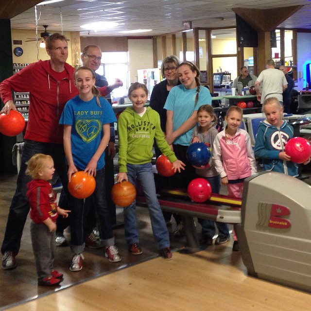 Family bowling fun!