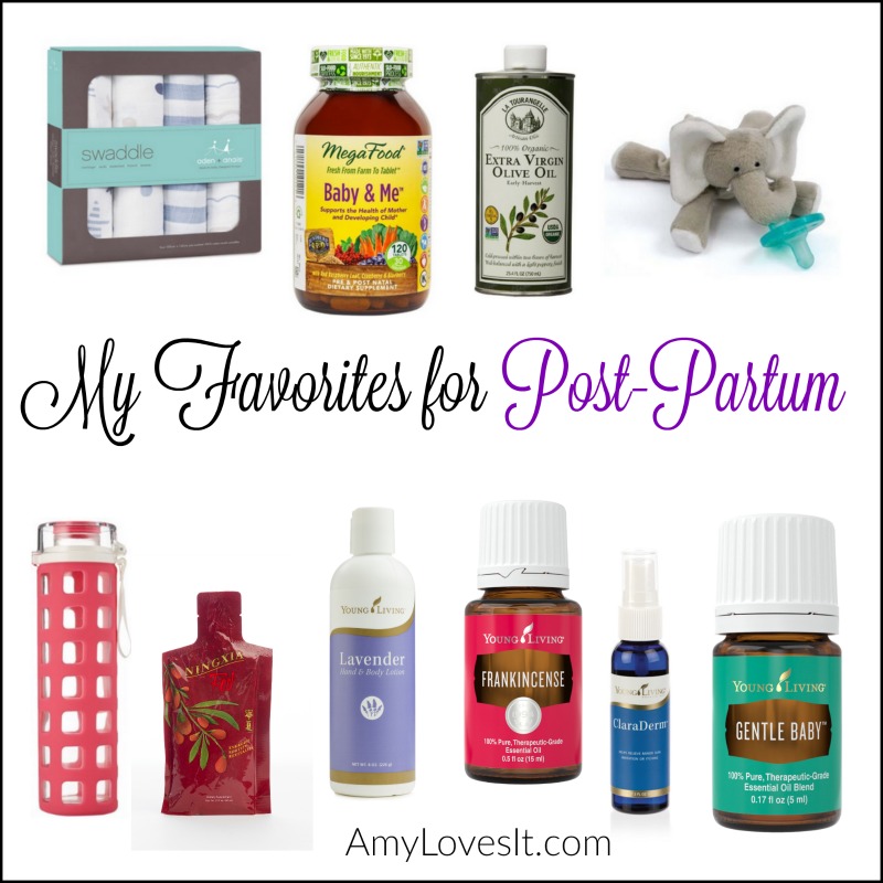 2016_02 My Favorites for Post-Partum