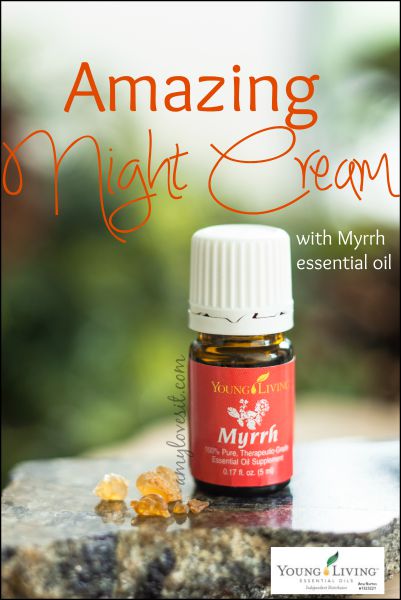 Amazing Night Cream with Myrrh Essential Oil | AmyLovesIt.com