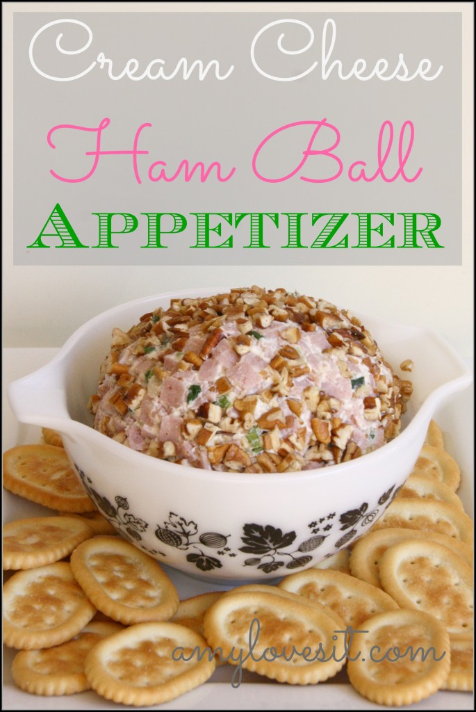 Cream Cheese Ham Ball Appetizer