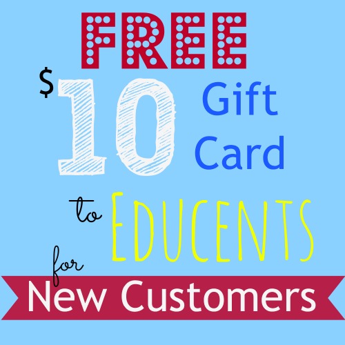 Free $10 Gift Card to Educents | amylovesit.com