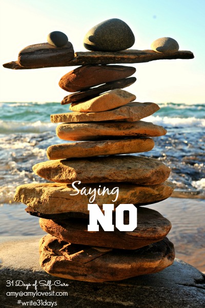 Saying No | AmyLovesIt.com