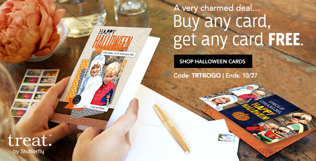 Treat Greeting Card BOGO