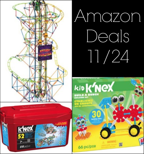 Amazon Toy Deals 11/24: K’NEX, Lincoln Logs, TinkerToys, and More! | AmyLovesIt.com