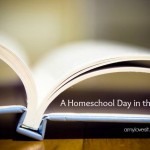 A Homeschool Day in Life 2015 | AmyLovesIt.com