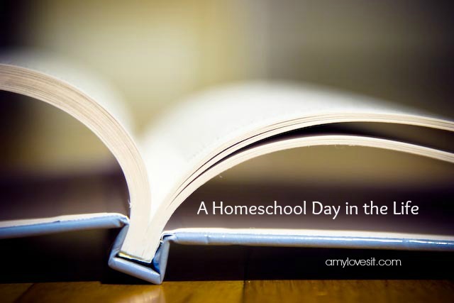 A Homeschool Day in Life 2015 | AmyLovesIt.com