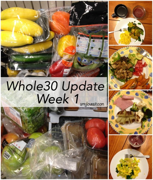Whole30 Week 1 Update | AmyLovesIt.com