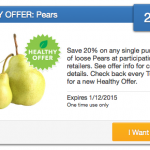20% off Pears SavingStar eCoupon