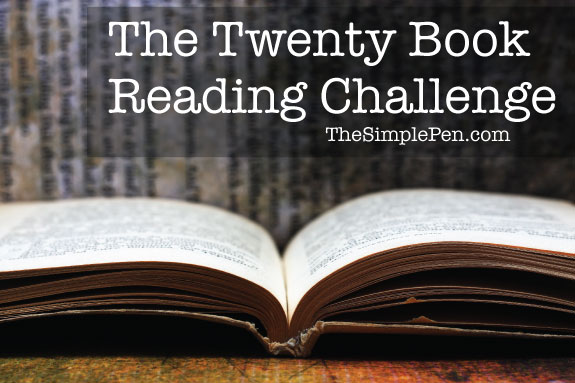 The Twenty Book Reading Challenge @ The Simple Pen