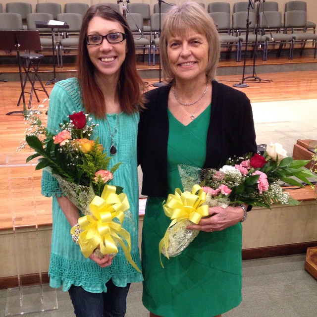 It is an honor to serve alongside this amazing woman of God. I was humbled and blessed to be honored by our church family yesterday.