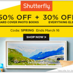 Shutterfly: 50% off Hard Cover Photo Books + New Customer Freebies