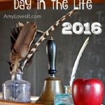 A Homeschool Day in the Life 2016 | AmyLovesIt.com