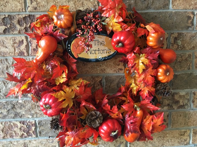 Fall Front Porch Decor | AmyLovesIt.com