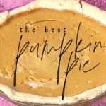 pumpkin pie recipe || amynorton.net